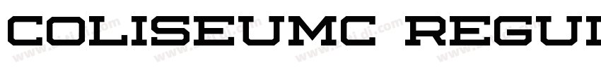 ColiseumC Regular字体转换 ColiseumC Regular字体转换